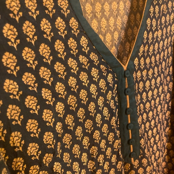 Indian/tunic/cotton/printed S (6-8 US), (32-36EU). - Picture 5 of 6